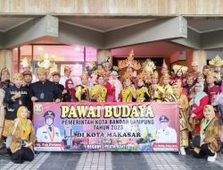 RAKERNAS APEKSI 2023, TIM KARNAVAL & PAWAI BUDAYA PEMKOT BANDAR LAMPUNG SUKSES HIBUR MASYARAKAT KOTA MAKASSAR SULSEL