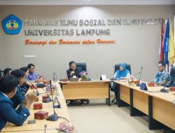 FISIP Unila Lantik Pengurus Ormawa Periode 2024