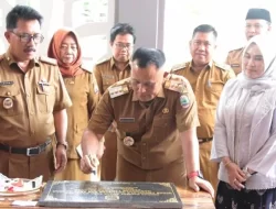 Resmikan Kantor BPKAD Lampung Selatan, Bupati Nanang Ermanto Pinta Adanya Peningkatan Kinerja Pegawai