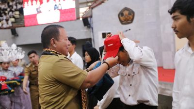 Penyerahan 5.191 Mahasiswa KKN Unila Periode I Tahun 2024, Gubernur Arinal Ajak Berkarya dan Berperan Nyata untuk Masyarakat Lampung