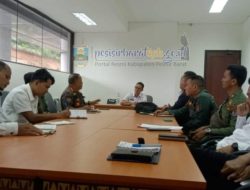 Pemerintah Kabupaten Pesisir Barat Gelar Rapat Pembentukan Tim Satgas Penaggunlangan Konflik Manusia Dengan Satwa Liar