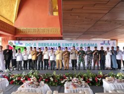 Sambut Tahun Baru 2024, Gubernur Arinal Bersama 5 Pemuka Agama dan Masyarakat Lakukan Doa Bersama Lintas Agama di Menara Siger