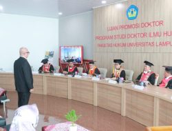 FH Gelar Ujian Terbuka Promosi Doktor Ilmu Hukum