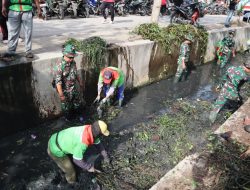 TNI dan Pemkot Bandar Lampung Antisipasi Banjir di Musim Penghujan
