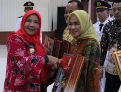 Pisah Sambut Dandim 0410/KBL, Wali Kota Eva Dwiana Puji Kinerja Kolonel Tri Arto Subagio