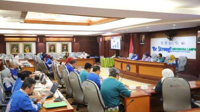 Unila Adakan Rapat Pleno Penetapan Daya Tampung PMB 2024