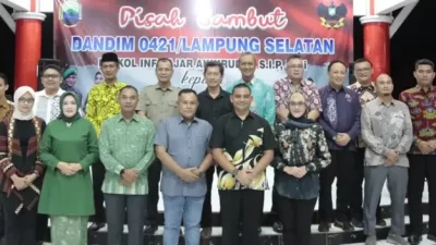 Pisah Sambut Dandim 0421 Bupati Lampung Selatan Apresiasi Dedikasi Letkol Inf. Fajar Akhirudin