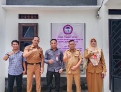 Kesbangpol Kunjungi Sekretariat LPAI Lampung Utara