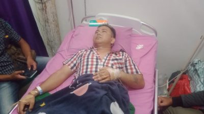 Jurnalis di Tulang Bawang ditusuk OTK Pihak Keluarga Minta Kepolisian usut Pelaku ditangkap