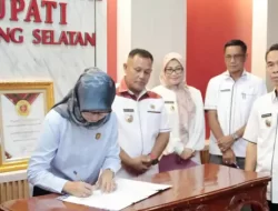 7 Kepala Perangkat Daerah Teken Perpanjangan PKS dengan Kejari Lampung Selatan