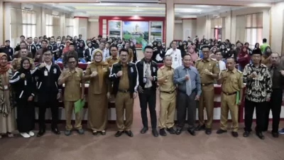 Sekda Lampung Selatan Lepas 89 Mahasiswa KKN STAI Yasba Kalianda