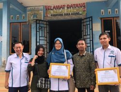 Mahasiswa KKN Gandeng Klinik Pertanian Keliling Bimbing Masyarakat Suka Agung Produksi Pupuk Kompos