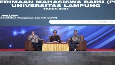 Unila Sosialisasikan Penerimaan Mahasiswa Baru 2024 dengan Tema “PROAKTIF