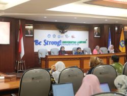 Prof. Rudy Pimpin Kegiatan Penyamaan Persepsi Reformasi Birokrasi di Unila
