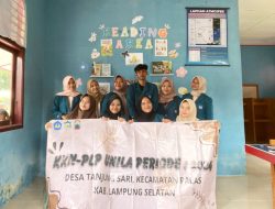 Tingkatkan Minat Baca Siswa, Mahasiswa KKN Unila Manfaatkan Ruang Terbengkalai menjadi Ruang Baca