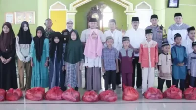 Bupati dan Kajari Lampung Selatan Safari Ramadan di Masjid Al Huda Ketapang