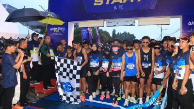 Gubernur Arinal Djunaidi Lepas Peserta Water Day Run Lampung Tahun 2024