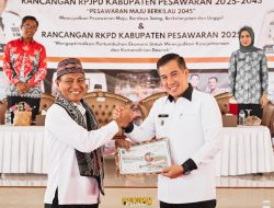 Musrenbang Bersama Pemprov Lampung, Bupati Pesawaran Ingin Pembangunan Secara Merata