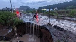 Banjir Kembali Melanda Wilayah Sumber Agung, Kemiling Bandar Lampung Pasca di Guyur Hujan deras