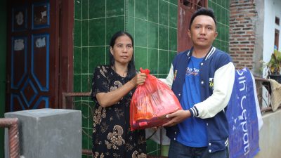 KNPI dan KAMMI Lampung Sasar Warga Terdampak Banjir serta kurang mampu di Rajabasa