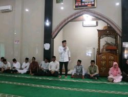 Wakil Bupati Lampura Didampingi Kadis Kominfo Hadiri Safari Ramadhan