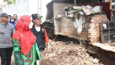 Walikota Pantau Banjir Di Bandar Lampung