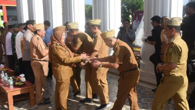 Walikota Adakan Halal Bihalal Dengan ASN PEMKOT Bandar Lampung