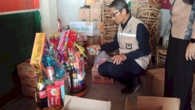 Satgas Pangan Bandar Lampung Cek Parsel di Sepanjang Jalan Sultan Agung