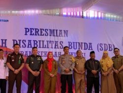 Sekolah Disabilitas Bunda ( SDB ) Resmi Di Buka