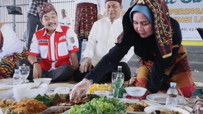 Gelar Kegiatan Nyeruit Bareng, Upaya Pemprov Lampung bersama PKK Provinsi Lampung Lestarikan Budaya Lampung