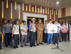 Gubernur Arinal Djunaidi Dampingi Menko PMK dan Menhub Pada Rakor Penanganan Arus Balik Idul Fitri 1445 H