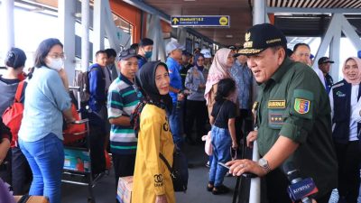 Gubernur Arinal Djunaidi Tinjau Kesiapan Penanganan Arus Balik Pemudik Pada Hari Raya Idul Fitri 1445 H