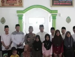 Safari Ramadan di Kecamatan Tanjung Sari, Pemkab Lampung Selatan Bagikan 104 Sembako Untuk Anak Yatim Piatu