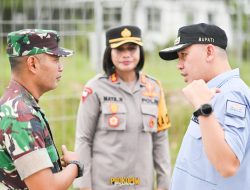 Pastikan Kelancaran Arus Mudik, Bupati Dendi Pantau Pos Pengamanan Lebaran Th 2024