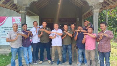 Lakukan Tertib Administrasi, Kadis Kominfo Tubaba Kunjungan di Kantor AWNI 