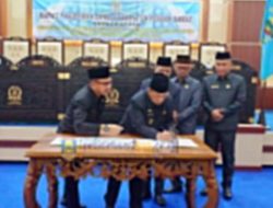Ketua DPRD Pesisir Barat Gelar Rapat Paripurna
