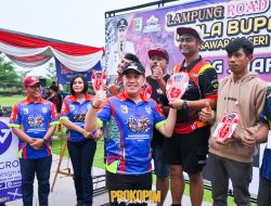 Road Race Bupati Pesawaran Cup 2024 Diikuti Peserta Dari Berbagai Provinsi Di Indonesia