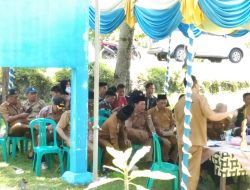 Kecamatan pasir Utara adakan Halal bilhala dengan seluruh staf dan Peratin se kecamatan pasir Utara.