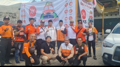 PKS Lampung Buka Posko Mudik 2024 di Jalan Soekarno Hatta 30 Orang Lebih Singgah