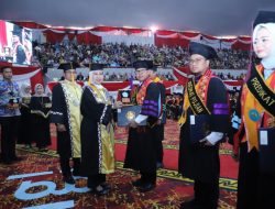 Unila Gelar Wisuda Periode V 2023/2024 dengan 754 Lulusan Momen Haru Warnai Acara