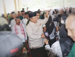 Gubernur Arinal Djunaidi Hadiri Pengajian Akbar di Kabupaten Tulangbawang dan Berikan Sejumlah Bantuan