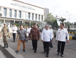 Pj. Gubernur Lampung Tinjau Rumah Sakit Umun Daerah Dr. H. Abdul Moeloek