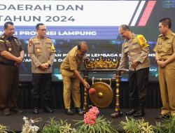 Pj. Gubernur Lampung Buka Rakor dan Sosialisasi Saber Pungli 2024
