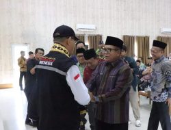 Pj. Gubernur Lampung Sambut Kedatangan Jemaah Haji Provinsi Lampung