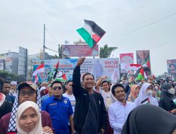 KNPI Lampung Ikut serta Aksi Damai Bela Palestina
