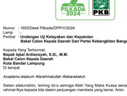 Langkah Bakal Calon walikota Bandar Lampung Iqbal Ardiansyah S.Si MM Melaju Pada Pilkada 2024 Semakin Terbuka