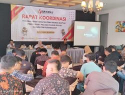 Bawaslu Kabupaten Pesisir Barat Menggelar Rapat Koordinasi Pengawasan Tahapan Penyusunan Daftar Pemilih pada Pemilihan Kepala Daerah