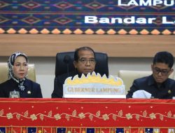 Pj. Gubernur Lampung Menghadiri Rapat Paripurna Pandangan Umum dari Fraksi-Fraksi DPRD Provinsi Lampung
