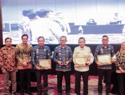 Pemerintah Provinsi Lampung Raih Penghargaan Terbaik Pertama Kategori Komitmen dan Kepatuhan Iuran Program JKN se-Provinsi Lampung Tahun 2023