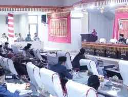DPRD Kabupaten Lamsel Gelar Rapat Paripurna Penyampaian LKPJ TA 2023